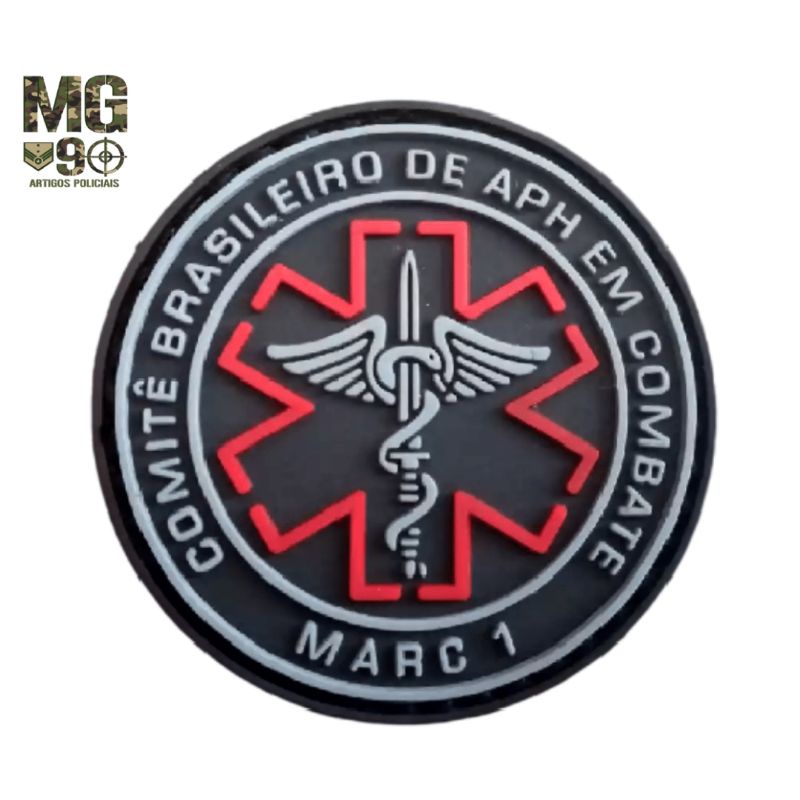 Brevê Getap Polícia Penal MG Emborrachado Patch - Melhora o Preço