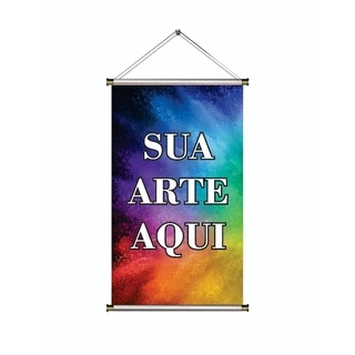 Banner promoção 70x50cm (mande sua arte)