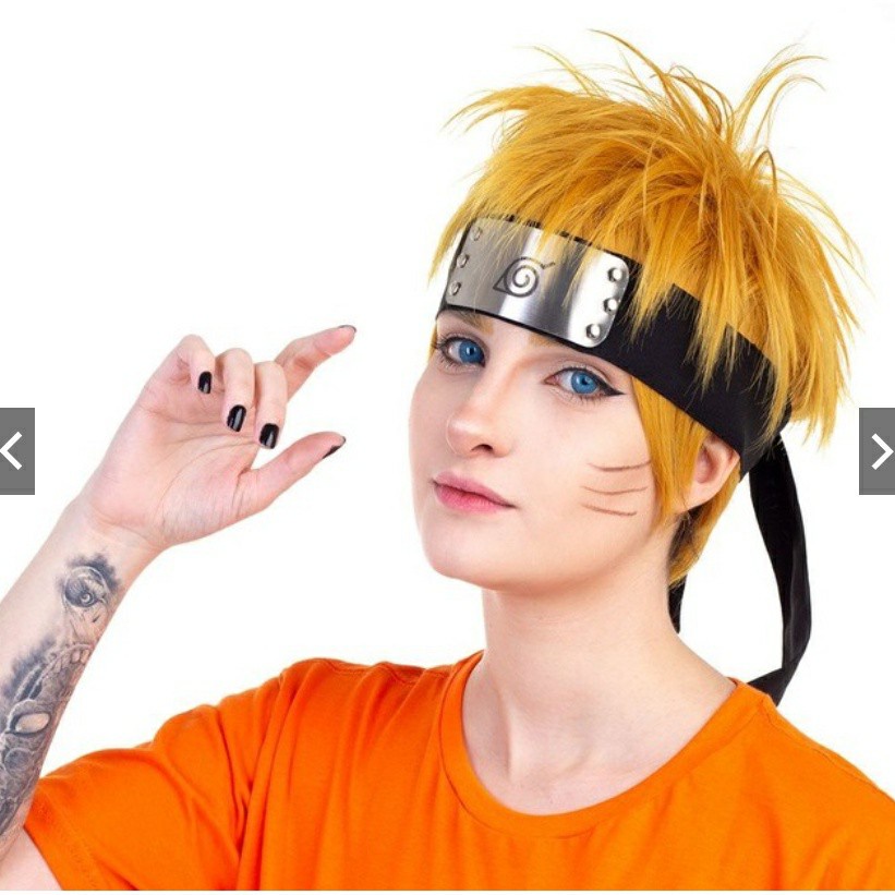 Bandana Cosplay Naturo Aldeia Da Folha Anime