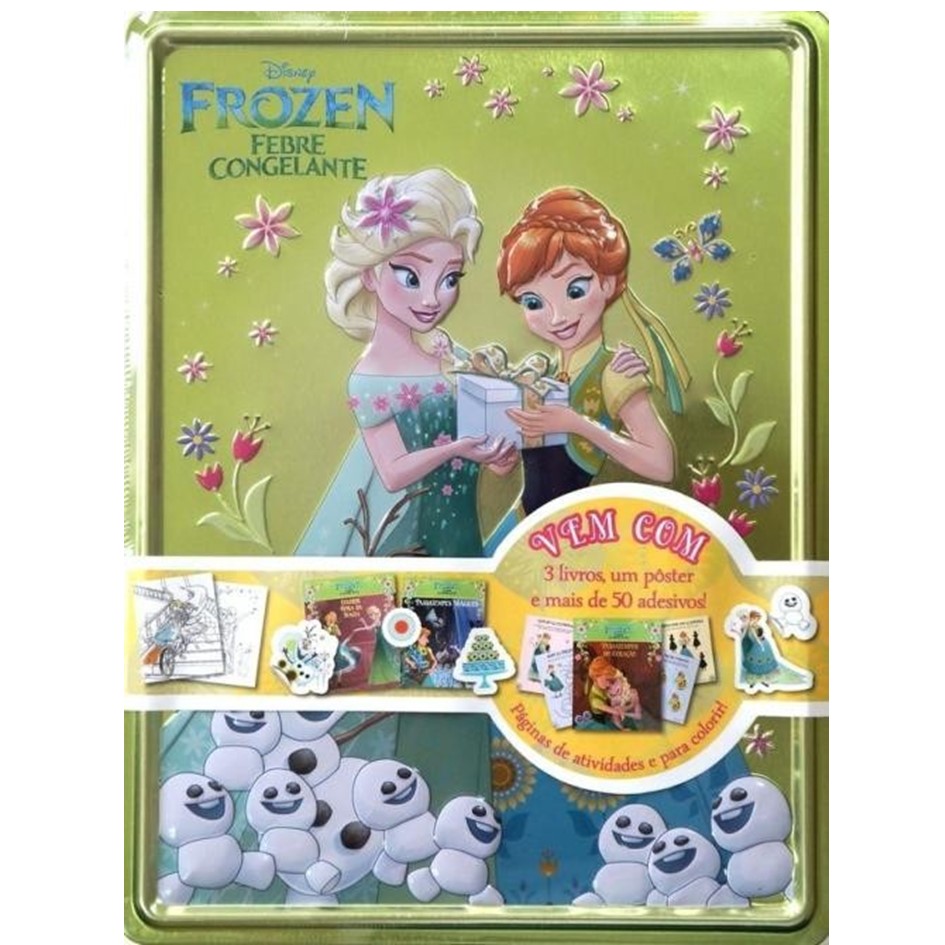 Livro para colorir infantil c/500 adesivos frozen 2 Culturama CX 1 UN -  Artes & Pintura - Kalunga