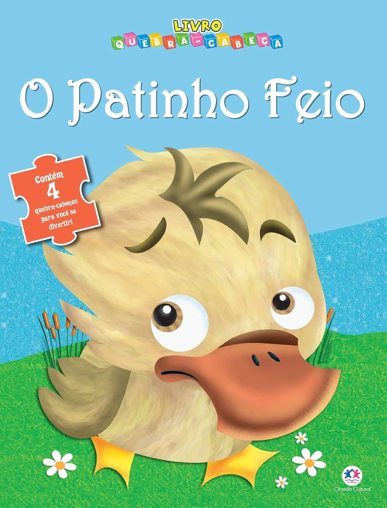 Livro O Patinho Feio Quebra-Cabeças Ciranda Cultural | Shopee Brasil