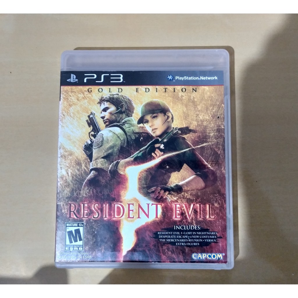 Resident Evil 5 Gold Edition Mídia Física Ps3