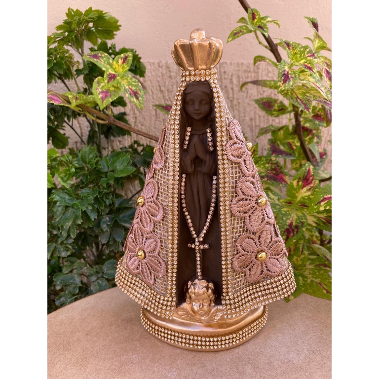 Imagem De Nossa Senhora Aparecida 25cm/presente casamento/presente ...