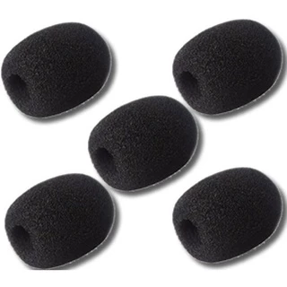 Kit com 05 Espumaspremium Para Microfone lapela Headset ou Intercomunicador V6