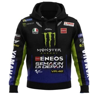 Casaco ou Jaqueta Yahama Blasck Moto GP
