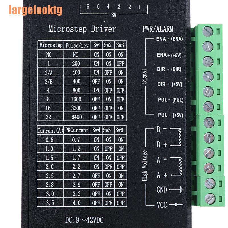 Stepper Motor Controller EASON TB6600 Stepper Otor Driver - 4A, 32 Subdivision, Nea 17/23 Nema 23 Stepper Motor