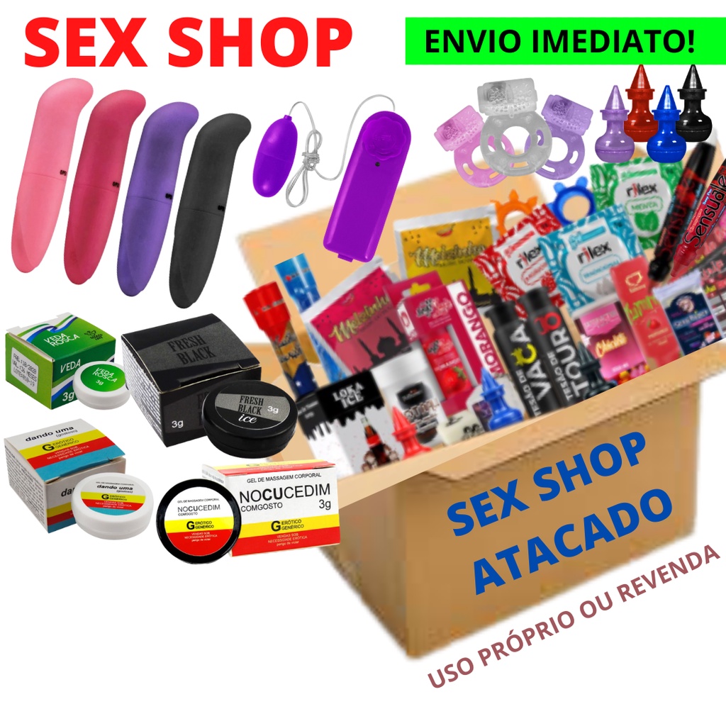 Kit Sex Shop Com 2 Vibradores E 20 Produtos Eróticos Para Adultos E Prazer Pessoal Escorrega O 0147