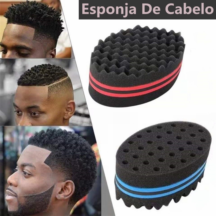 Esponja De Cabelo Nudred Dupla Enrolar Cabelos