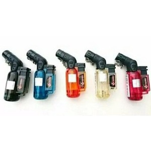 Mini Maçarico Recarregável Com Regulagem De Chama