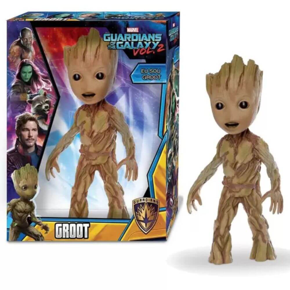 Boneco Articulado Grande Guardiões da Galáxia Vol.2 - Baby Groot - 45cm ...