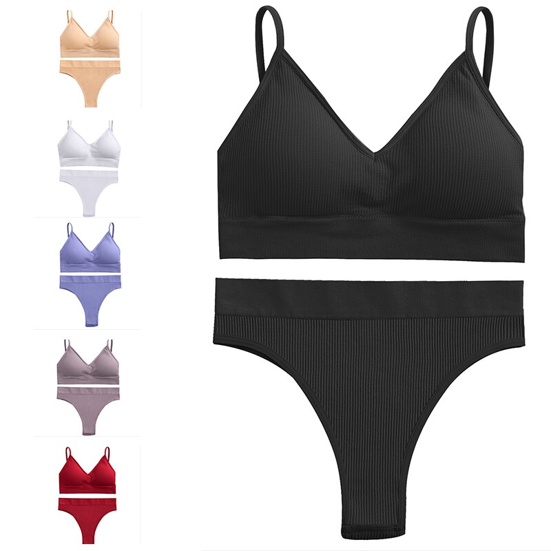 Sutiã sexy sem encosto baixo para mulheres, bralette sem costura