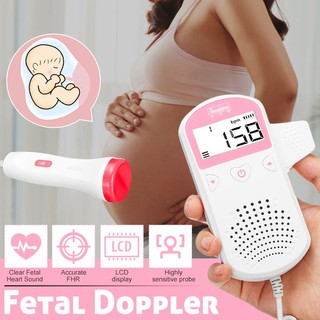 Banglijian Monitor Doppler Cardíaco Fetal / Detector de Frequência Médico Doméstico para Grávidas