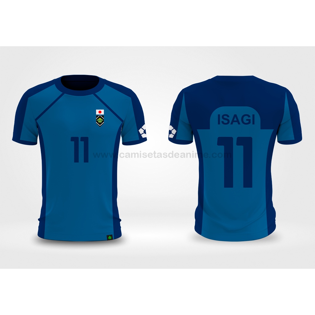 Camiseta/camisa Anime Blue Lock Personagens Futebol