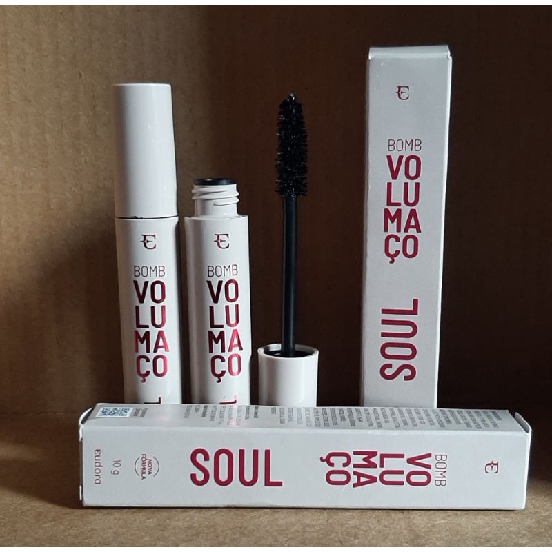 Máscara de Cílios Soul Bomb volumaço Eudora 10g | Shopee Brasil
