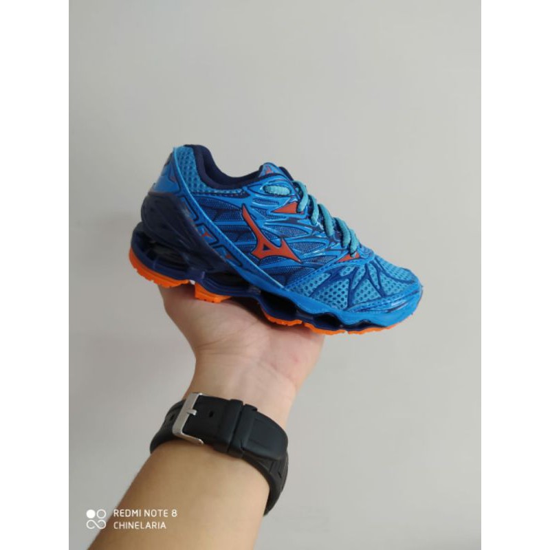 Mizuno pro 7 sales azul e laranja