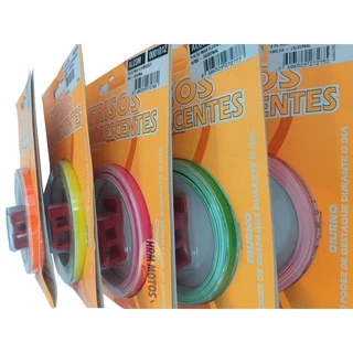 Fita Friso De Roda Fluorescente Motos Alcom Com Aplicador