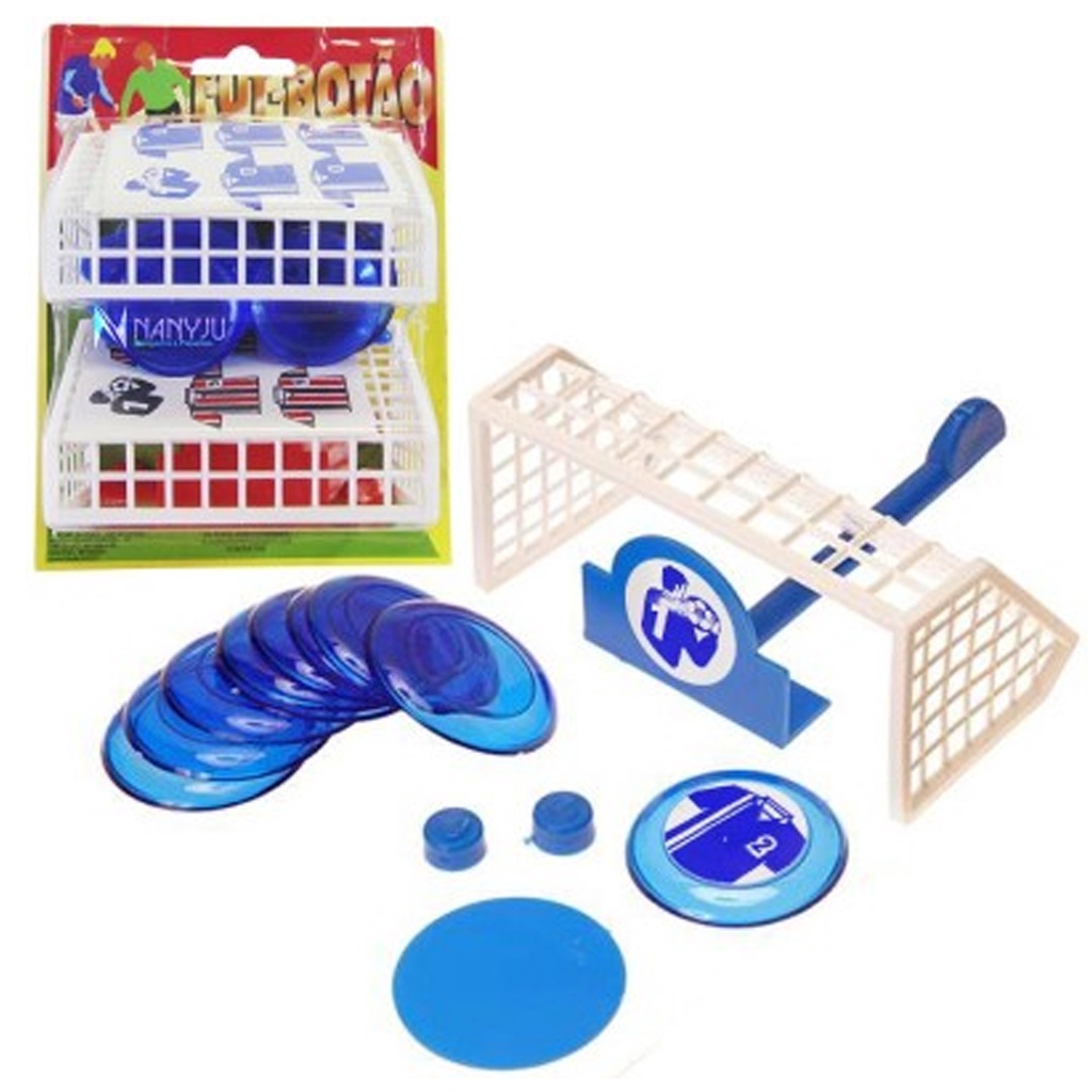 Jogo Futebol Botão Mini Toys - Lojas Tem