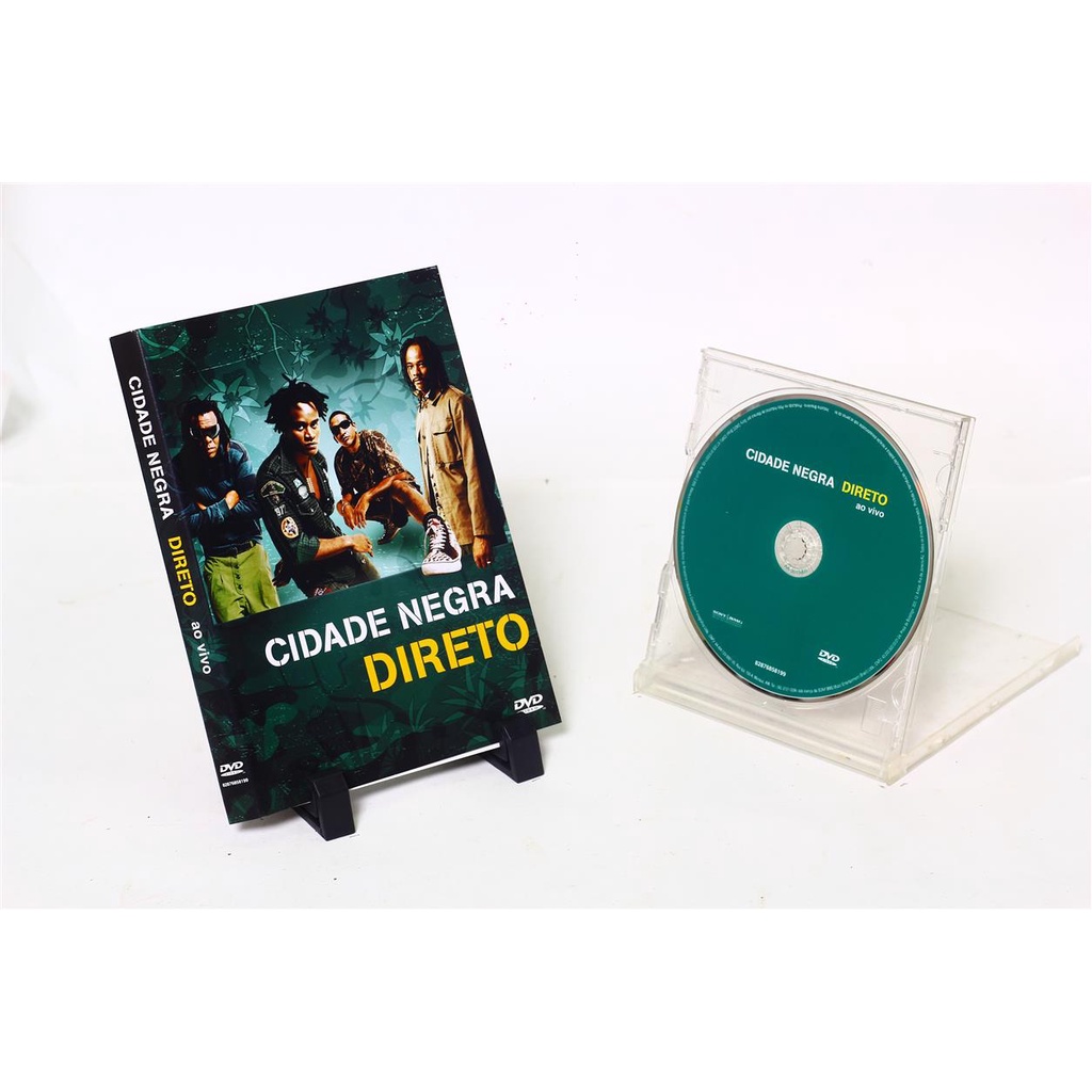 Dvd Cidade Negra Direto Ao Vivo Shopee Brasil