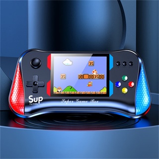 SZAMBIT Consola de jogos portátil 3,5 polegadas jogadores de vídeo retro  SUP máquina de jogo portátil mini gamepad com 500 jogos clássicos (Preto-1  jogador) : : Brinquedos e Jogos