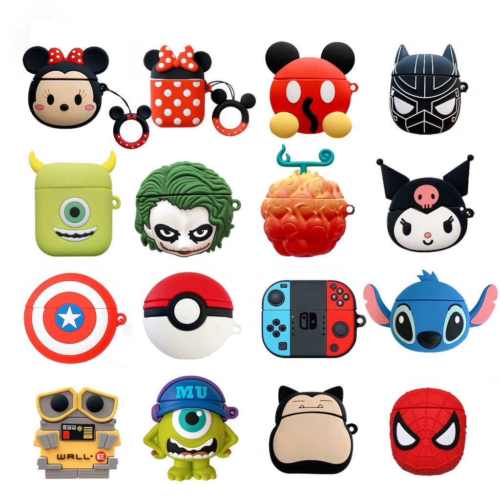 Capinha Fone Apple Airpods 1 e 2 Case i12 TWS Sem Fio Capa Protetora de ...