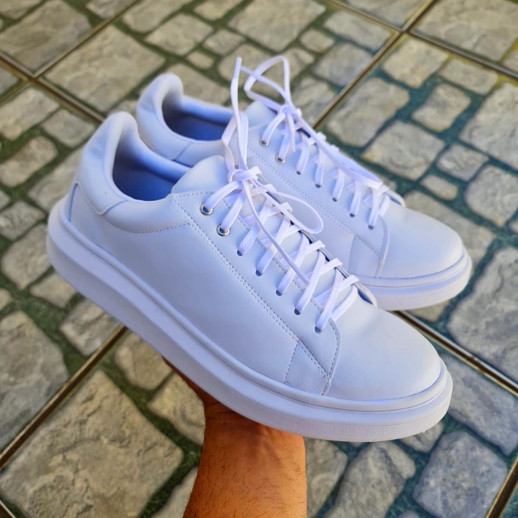 Sneaker hot sale masculino branco