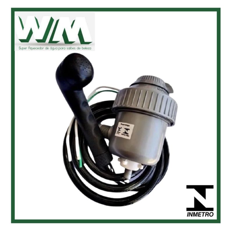 Aquecedor Lavatório Cabeleireiro WM 110v ou 220v com Mangueira E Ducha