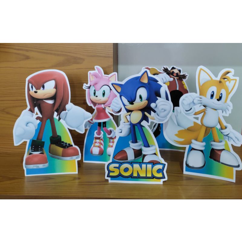 Display Sonic Shadow Filme , Totem Enfeite de Aniversario