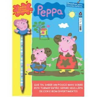 Livrinho - Peppa Pig - Desenhos para colorir - Especial: Férias da