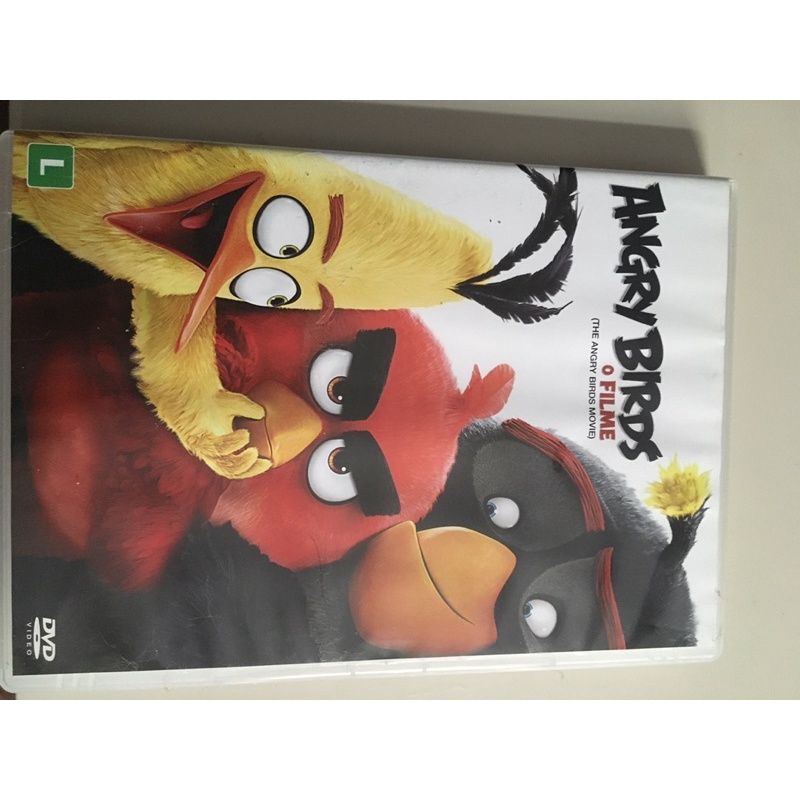 Dvd Angry Birds O Filme - Lacrado - Desenho Animado Original.