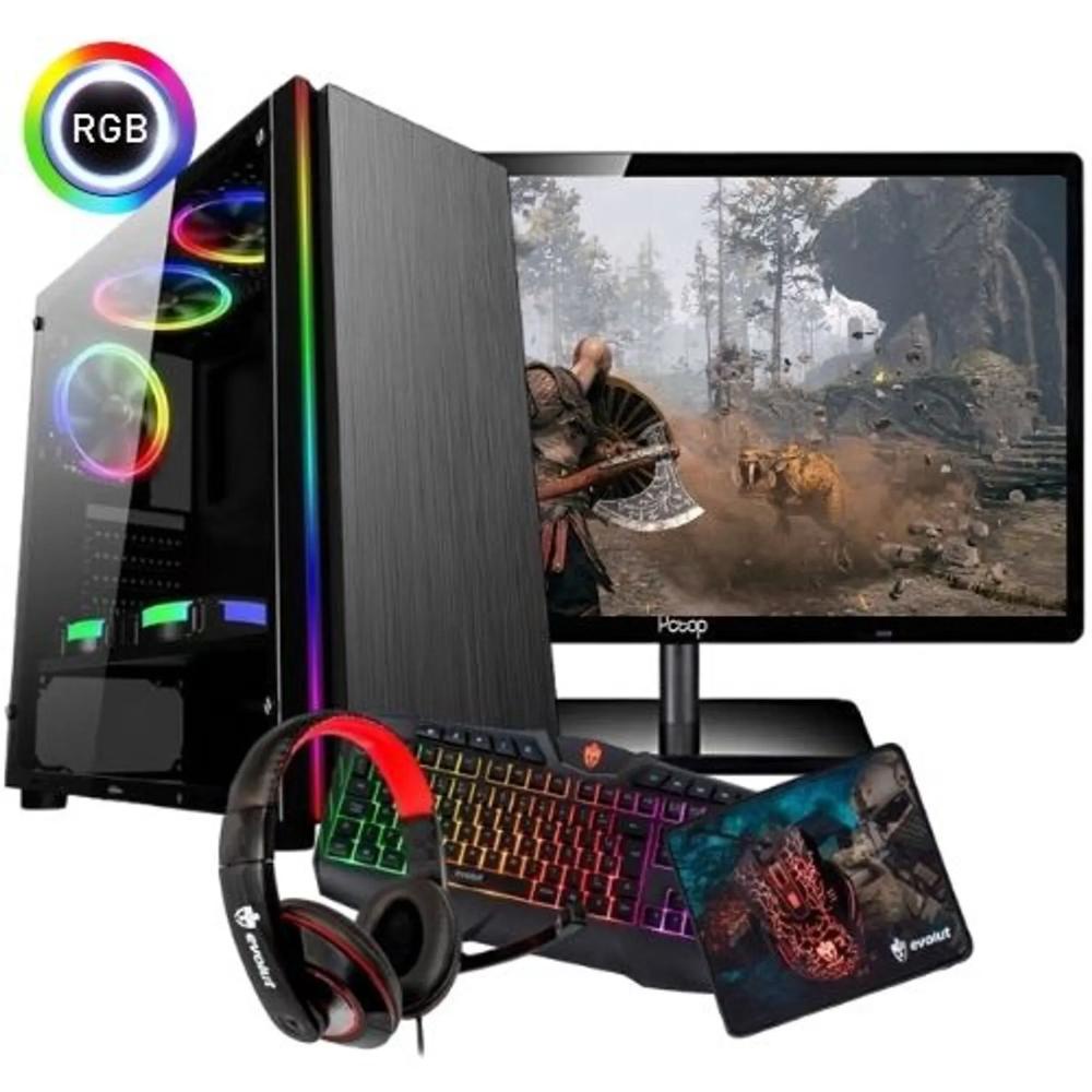 Pc Gamer Completo Intel I7 4 8Gb Gtx 1050Ti 4Gb Ssd 240Gb - Fácil  Computadores - Computador Gamer - Magazine Luiza