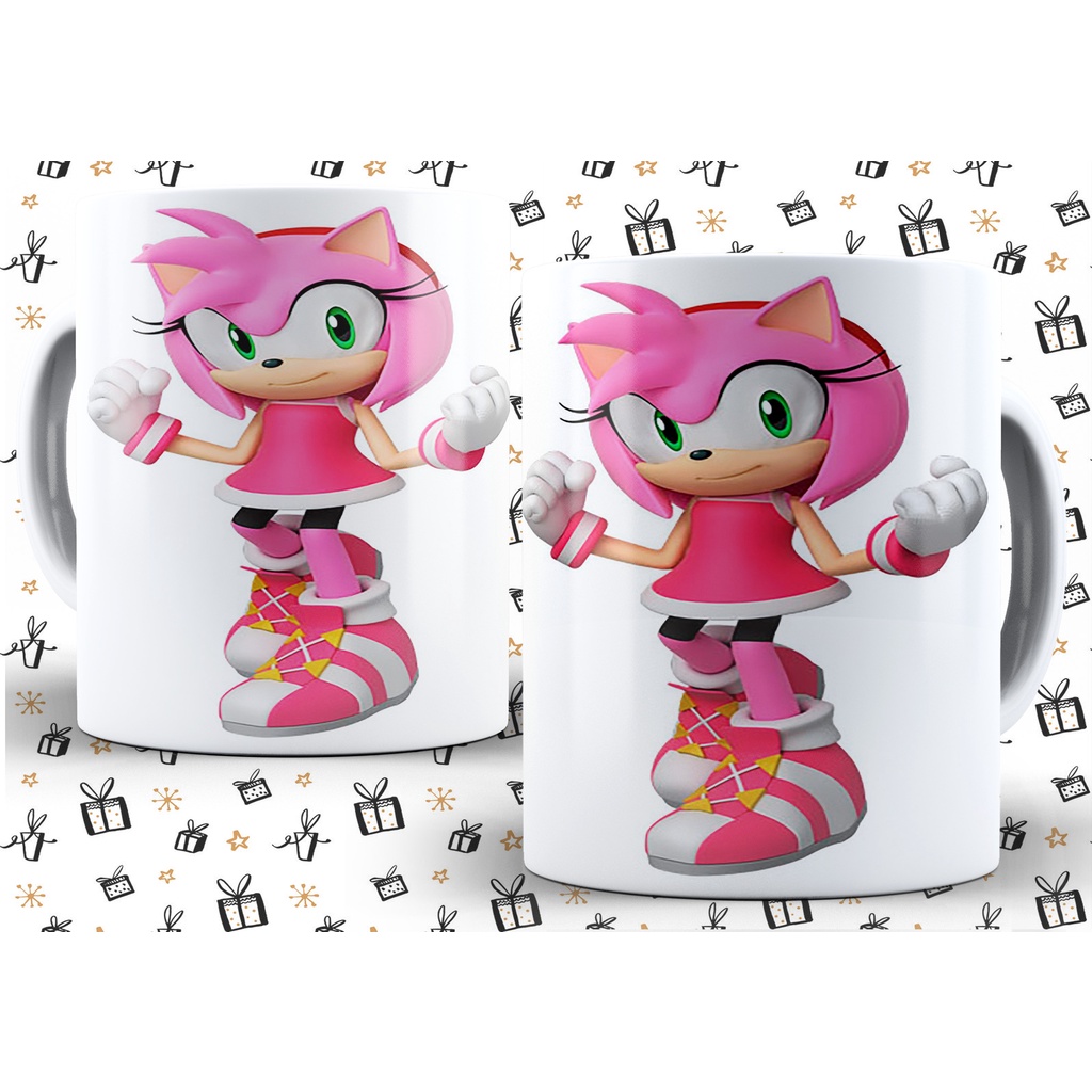 Caneca Sonic – Amy Rose - Stampartz Camisetas