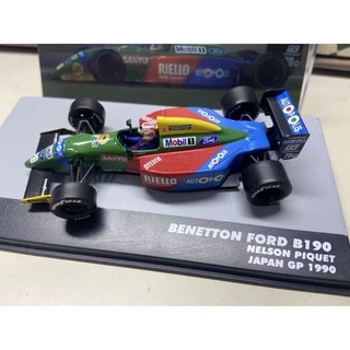 Miniatura Benetton Ford - Nelson Piquet