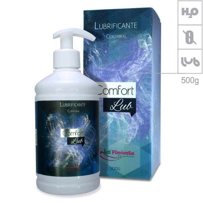 Tubo Lubrificante Intimo Neutro 500g Grande Conforto Prazer