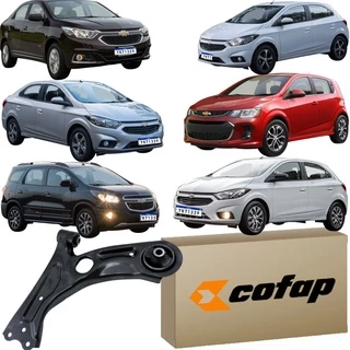 Bandeja Lado Esquerdo Balança Original Cofap Cobalt 2012 2013 2014 2015 2016 2017 2018 2019 2020 Onix Prisma Sonic Spin Joy 2021