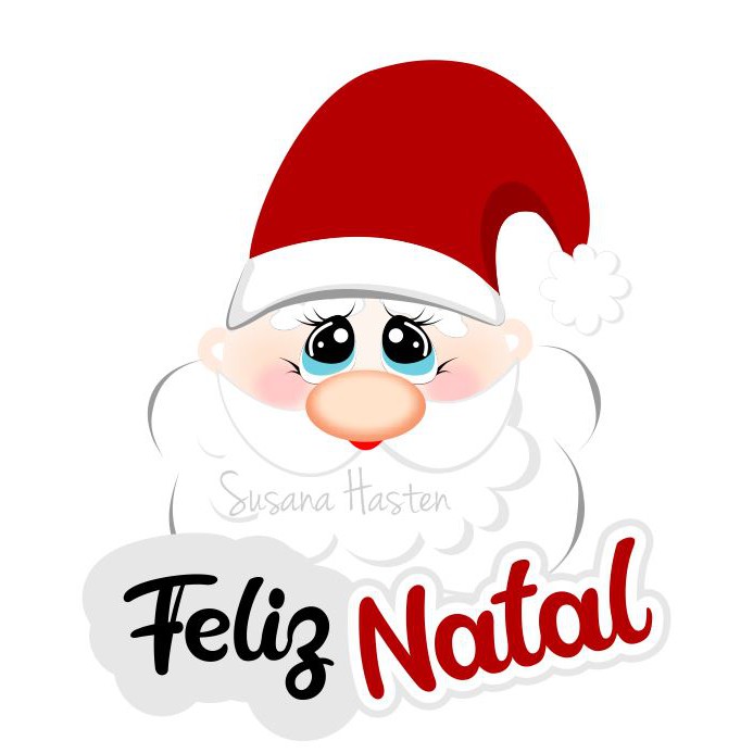 Jogo Americano de Natal Papai Noel Feliz