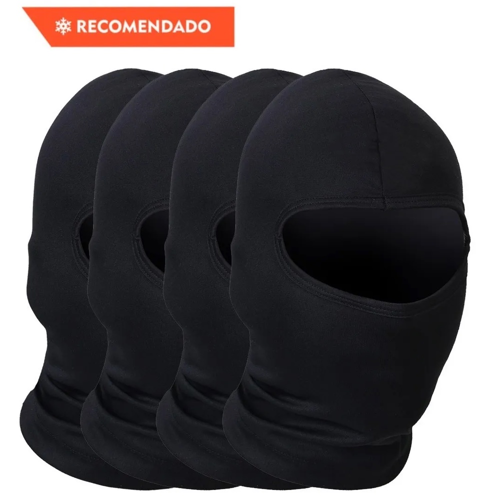 Kit 4 Balaclava Touca Ninja Toca Proteção Uv50+ Térmica | Shopee Brasil