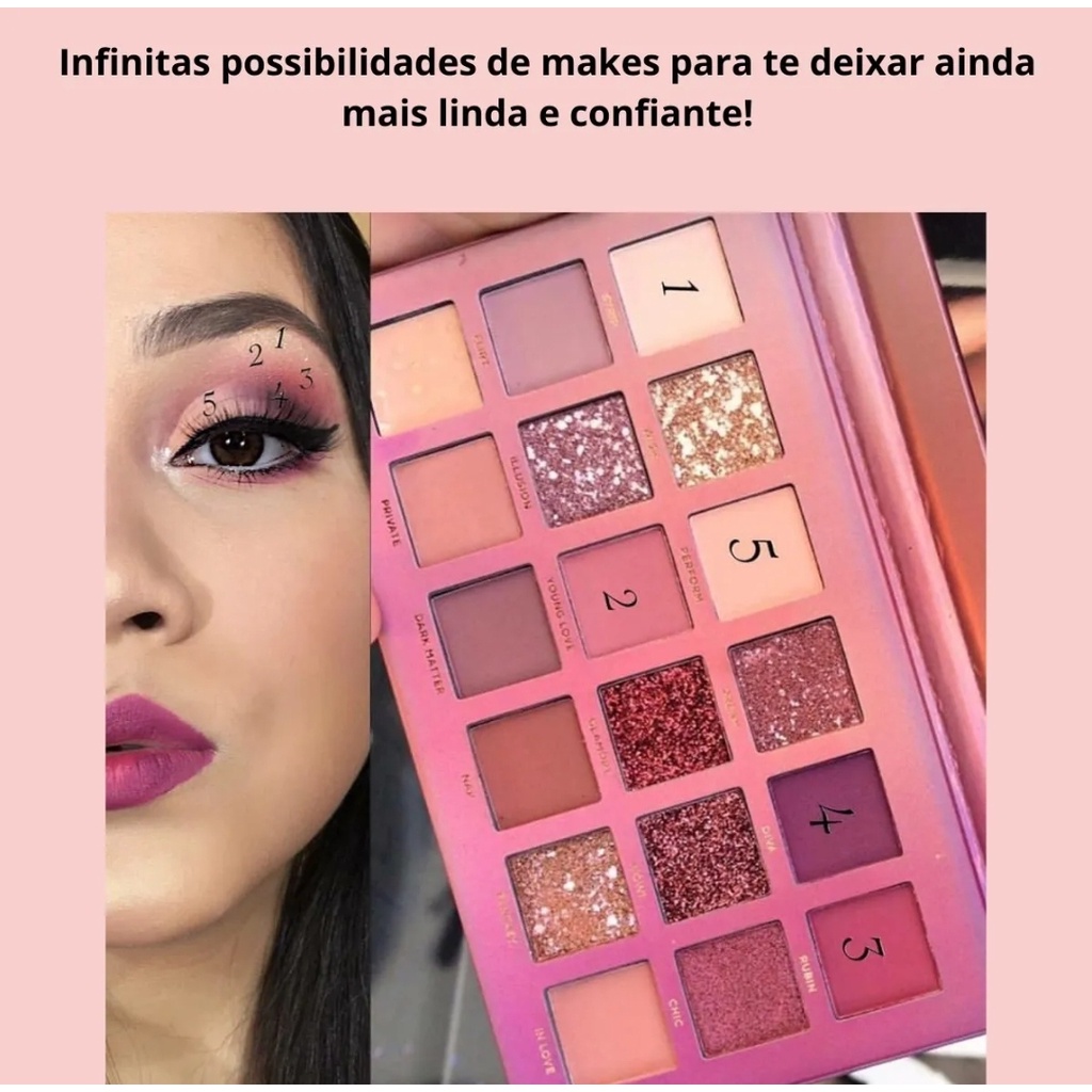 Maquiagem com a paleta Soft Nude da Ruby Rose