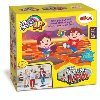 Jogo Infantil O Chão é Lava Maria Clara e JP 1156 - Elka