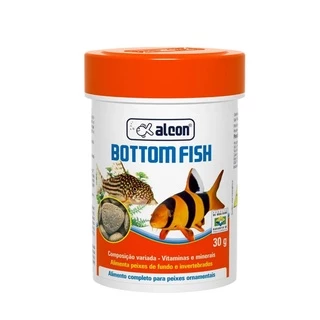 Alcon Bottom Fish 30gr. Ração Extrusada P/ Peixes de Fundo