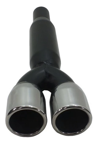 Abafador Esportivo Jk 2 Pol. Ponteira Inox Dupla 3,5 Pol.