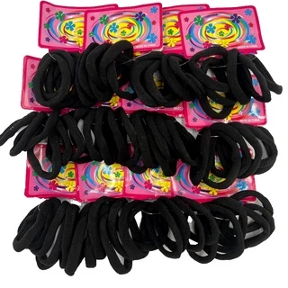 Médio Xuxinha para cabelo de Meia 72 unidades / Chuchinha atacado e varejo / Rabico e elástico para cabelo Scrunchie