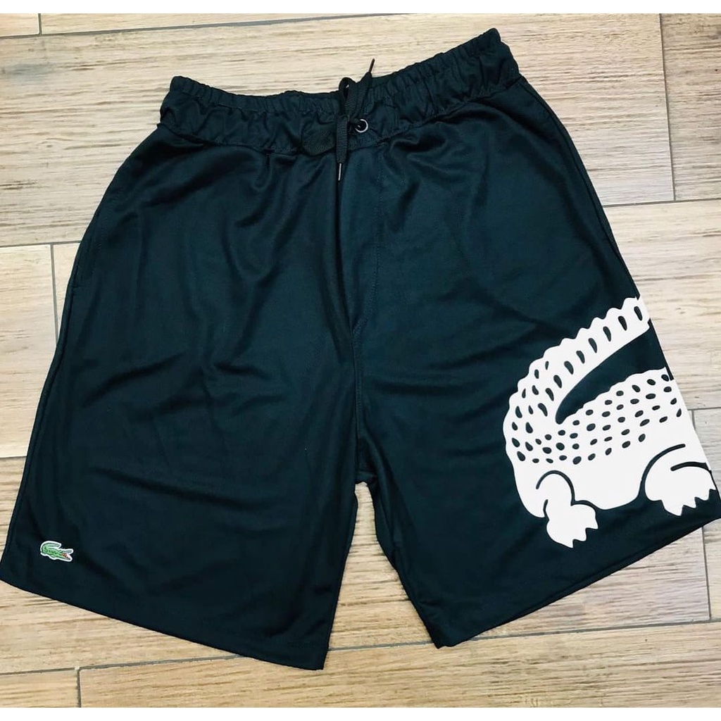 bermuda masculina lacoste short dry fit refletivo Shopee Brasil