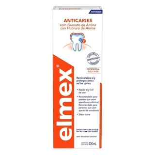 Enxaguante Bucal Elmex 400ml em Oferta na Shopee