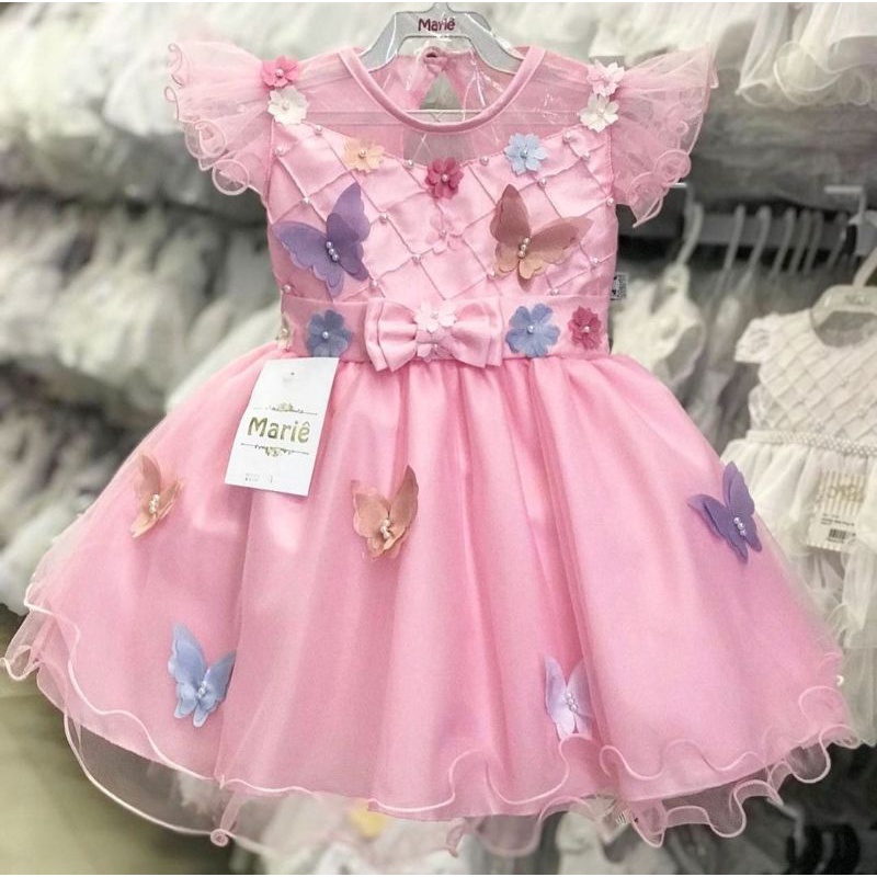 Vestido jardim 2024 encantado infantil