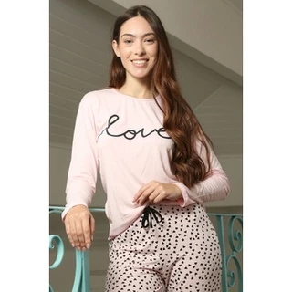 Pijama De Frio Feminino Inverno Rlove Empório Do Algodão