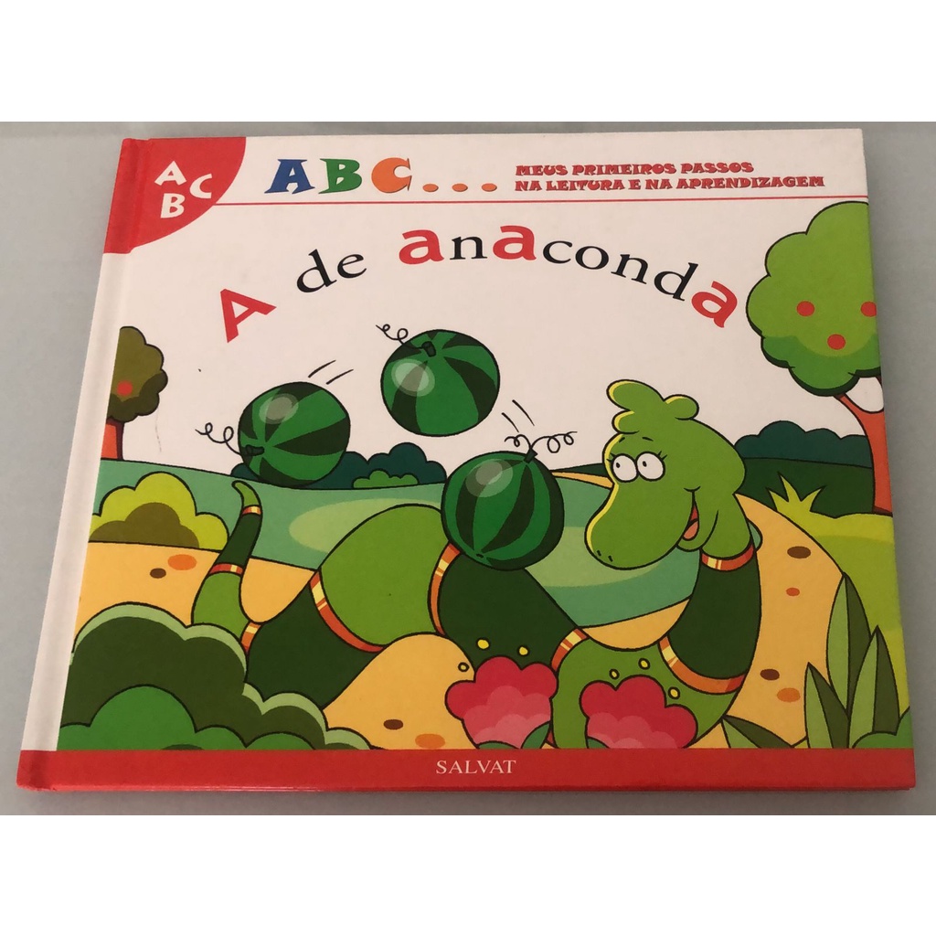 A De Anaconda - ABC...Meus Primeiros Passos Na Leitura E Na ...