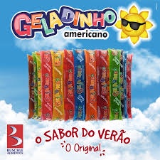 Geladinho Americano 40 unidades 55ml