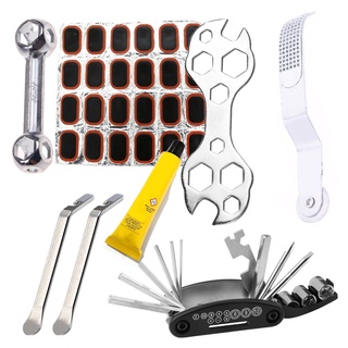 Kit Ferramentas Bike Chaves Remendo Reparo Bicicleta