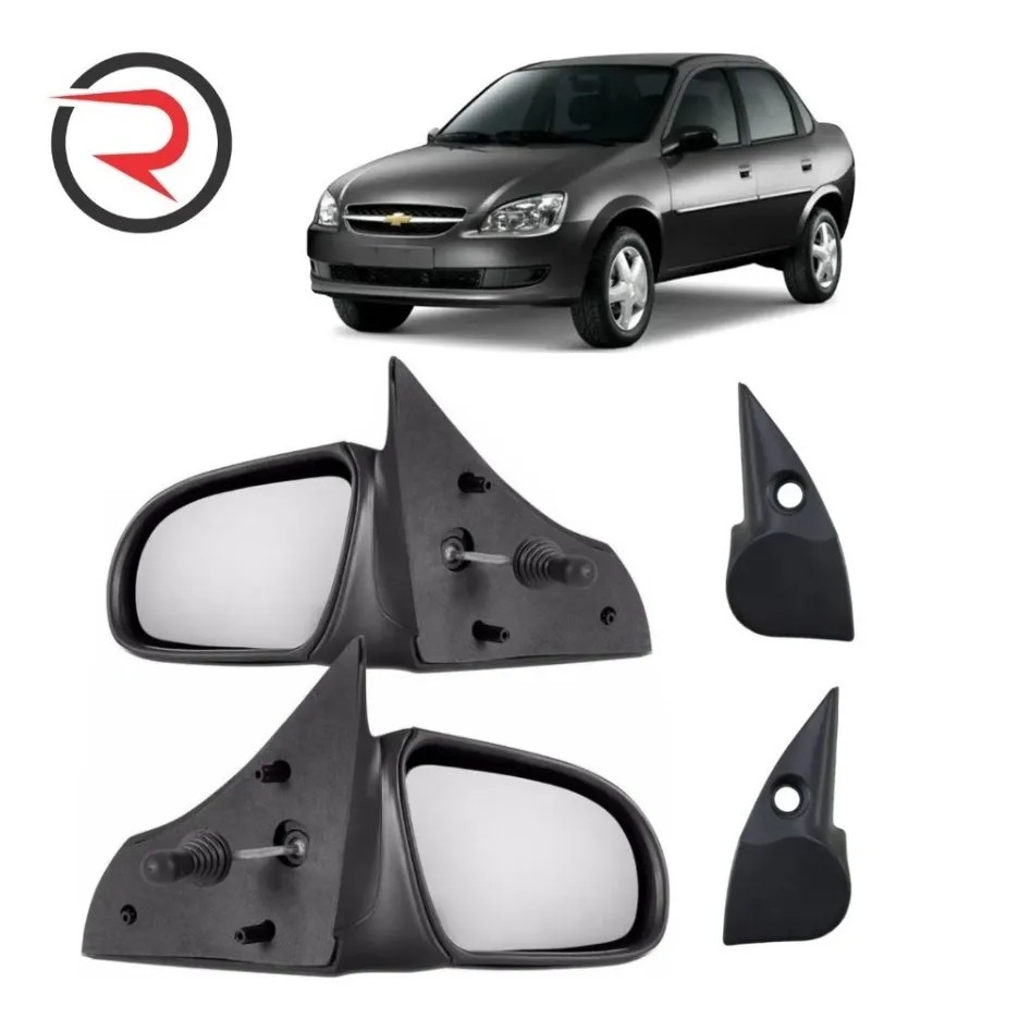 Retrovisor Corsa Sedan Classic 1994 a 2015 2/4 portas com controle e  acabamento - Delivery Peças