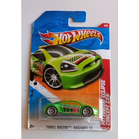 HOT WHEELS - MITSUBISHI ECLIPSE CONCEPT CAR | Shopee Brasil